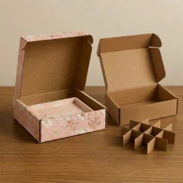 Custom mailer box with lid