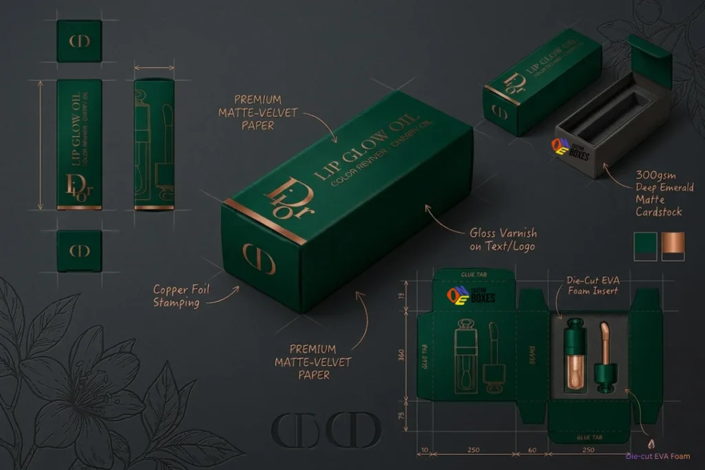 custom cosmetics packaging boxes​