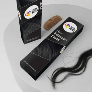hair extensions box packaging​