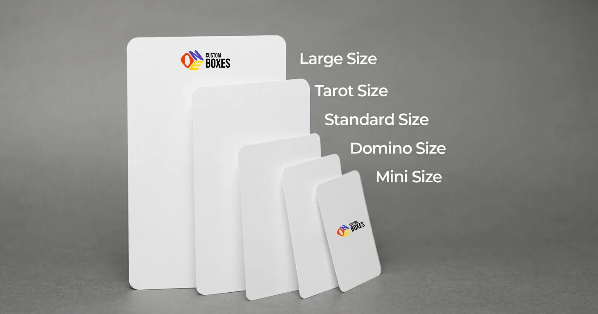 custom playing card packaging